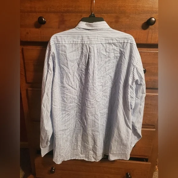 Geoffrey Beene Mens Fitted Button Up Long Sleeve Shirt XXL - Picture 3 of 5